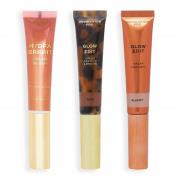 Revolution Pro Creme Face Wand Trio (Verschiedene Farbtöne) - Dark