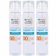 Garnier Ambre Solaire Over Makeup Super UV Protection Mist SPF50 75ml ...
