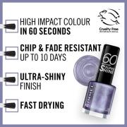 Rimmel 60 Seconds Rita Nagellack 8 ml (Verschiedene Farbtöne) - 811 Ho...