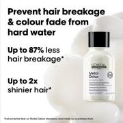 L'Oréal Professionnel Metal Detox Shampoo Travel Size Anti-breakage & ...