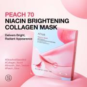 Anua Peach 70 Niacin Brightening Collagen Mask (4 Sheets) 38g