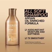 Redken All Soft Shampoo and Conditioner Bundle for Dry Hair