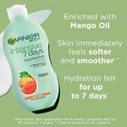 Garnier Intensive 7 Days Mango Probiotic Extract Bodylotion für Trocke...