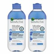 Garnier Micellar Water Facial Cleanser Delicate Skin and Eyes 400ml Du...