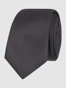 Monti Krawatte aus reiner Seide (5 cm) in Black, Größe One Size