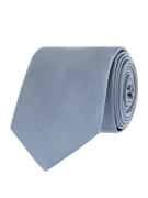 Blick Krawatte aus Seide in unifarbenem Design (7 cm) in Jeansblau, Gr...