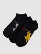 Polo Ralph Lauren Underwear Sneakersocken mit Logo-Print im 3er-Pack i...