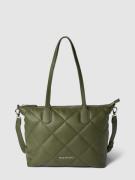 VALENTINO BAGS Tote Bag  mit Label-Details  Modell 'COLD' in Khaki, Gr...