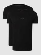 JOOP! Collection T-Shirt aus Baumwolle im 2er-Pack in Black, Größe S