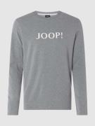 JOOP! Collection Longsleeve mit Logo in Mittelgrau Melange, Größe S