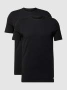 ADIDAS SPORTSWEAR T-Shirt mit Baumwolle im 2er-Pack in Black, Größe S