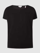 s.Oliver RED LABEL T-Shirt mit Stretch-Anteil in Black, Größe S