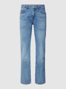 REVIEW Jeans mit 5-Pocket-Design in Blau, Größe 29/30