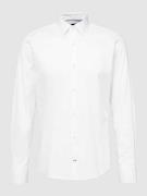 JOOP! Collection Slim Fit Business-Hemd mit Sportmanschetten in Weiss,...