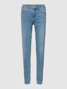 Review Skinny Fit Jeans mit Eingrifftaschen in Hellblau, Größe 25/32