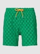 MC2 Saint Barth Badehose mit Label-Patch Modell 'GUSTAVIA SPONGE' in G...