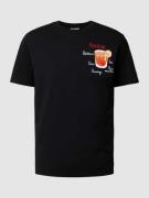 MC2 Saint Barth T-Shirt mit Motiv-Print in Black, Größe S