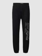 Low Lights Studios Sweatpants mit Label-Strasssteinbesatz in Black, Gr...