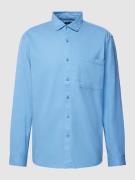 MCNEAL Freizeithemd mit Brusttasche in Eisblau, Größe XL