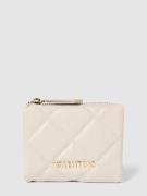 VALENTINO BAGS Portemonnaie mit Label-Detail Modell 'OCARINA' in Ecru,...