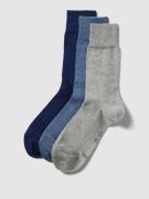 s.Oliver RED LABEL Socken mit Label-Detail im 3er-Pack in Blau, Größe ...