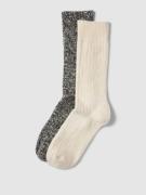 Jake*s Casual Socken mit Allover-Muster in Black, Größe 35/38