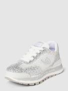 Liu Jo Sneaker mit Glitter-Effekt Modell 'AMAZING' in Silber, Größe 36