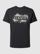 Levi's® T-Shirt mit Label-Print Modell 'RELAXED BABY TAB' in Black, Gr...