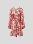 Hannah Artwear Seidenkleid mit floralem Allover-Muster in Pink, Größe ...