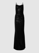 Swing Abendkleid mit Allover-Paillettenbesatz in Black, Größe 40