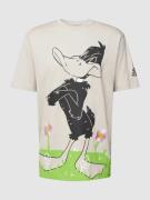 Iceberg T-Shirt mit Looney Tunes®-Print in Stein, Größe S