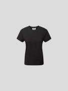 Designers Remix T-Shirt mit Schulterpolstern in Black, Größe S