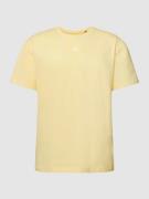 ADIDAS SPORTSWEAR T-Shirt mit Logo-Print in Gelb, Größe L