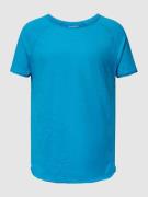 REVIEW T-Shirt mit Rundhalsausschnitt in Blau, Größe L
