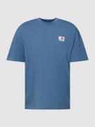 MCNEAL T-Shirt mit Motiv-Stitching in Rauchblau, Größe M