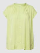 Repeat Bluse mit Seitenschlitzen in Neon Gelb, Größe 36