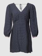 Tommy Hilfiger Curve PLUS SIZE Minikleid mit Allover-Muster in Marine,...