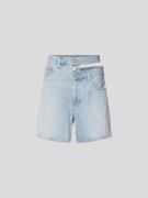 AGOLDE Jeansshorts mit Cut Out in Jeansblau, Größe 26