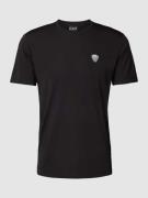 EA7 Emporio Armani T-Shirt mit Label-Detail in Black, Größe S