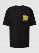 MARKET T-Shirt mit Rundhalsausschnitt und Brusttasche in Black, Größe ...