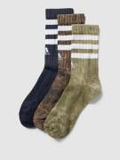 ADIDAS SPORTSWEAR Socken mit Allover-Muster im 3er-Pack in Schilf, Grö...