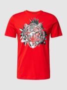 Antony Morato T-Shirt mit Motiv-Print in Rot, Größe S