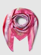 Liu Jo White Schal mit Allover-Muster Modell 'Love Charm' in Pink, Grö...