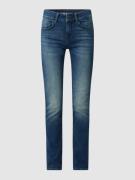 Garcia Curved Slim Fit High Waist Jeans mit Stretch-Anteil Modell 'Car...