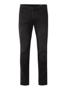 REVIEW Skinny Fit Jeans mit Stretch-Anteil in Black, Größe 31/34