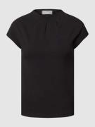 Fransa Blusenshirt mit Stehkragen Modell 'ZASKATER' in Black, Größe XS