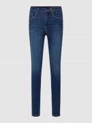 Liu Jo White Skinny Fit Jeans mit Kontrastnähten in Jeansblau, Größe 2...