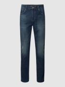 Blue Monkey Jeans mit Label-Detail Modell 'Tim' in Blau, Größe 30/34