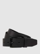 Lloyd Men's Belts Ledergürtel mit Dornschließe in Black, Größe 95