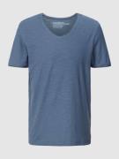 MCNEAL T-Shirt in melierter Optik in Jeansblau, Größe M